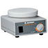 Labor-R�hrger�te bis 5 Liter, Stellplatte � 105 mm, Drehzahlbereich bis 2.200 U/min, wei�e PVDF Stellplatte