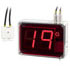 Feuchtemessung: Messger�t f�r relative Feuchtigkeit und Temperatur mit einer Gro�anzeige (Werte ablesbar bis 50 m)