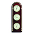 Analoge Thermo-Hygrometer aus Mahagoni