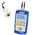 Wanddickenmessger�t mit externem Pr�fkopf f�r hohe Temperaturen.
