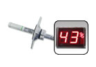 Gro�anzeigen f�r Temperatur und Luftfeuchte