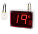 Temperaturanzeigen f�r 0 ... +60 �C sowie f�r Luftfeuchte 10 ... 95 % r.F.