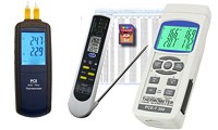 Preise und weiter kontaktierende und berührunglose Temperaturmessgeräte finden Sie Online.
