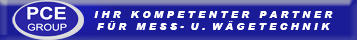 PCE Group: Messtechnik, W�getechnik, Messger�te, Waagen, Messger�t, Waage