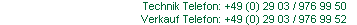 Ruf- u. Faxnummer zur Messger�t und Waagen Bestellung bzw. Anfrage.