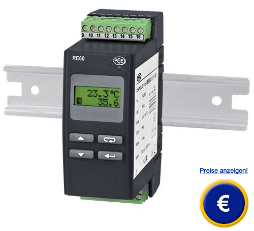 PT100-Temperaturregler PCE-RE60