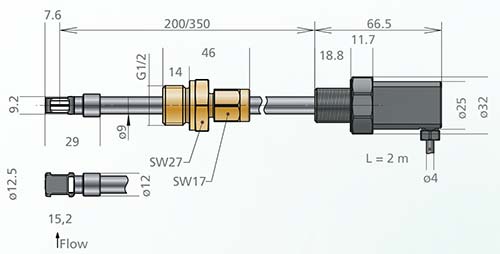 Bemaung des berdruck Strmungssensor SS 20.261