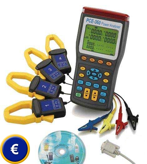 Leistungsmesser für 1- und 3-Phasen