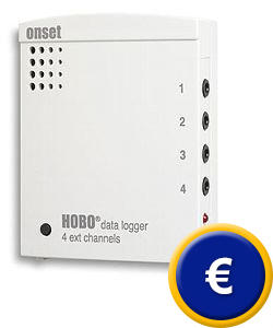 4 Kanal Datenlogger Hobo U12-006 