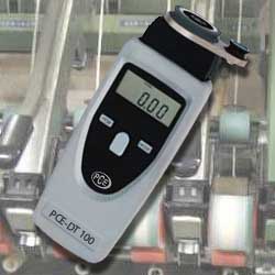 Digital-Drehzahlmesser PCE-DT 100 ist mit einem  mechanische Spezialadapter fr Fden, (Glas-) Fasern und Drhten ausgestattet