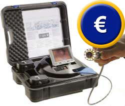 Endoskop / Videoskop mit 5,6 Zoll TFT-Display