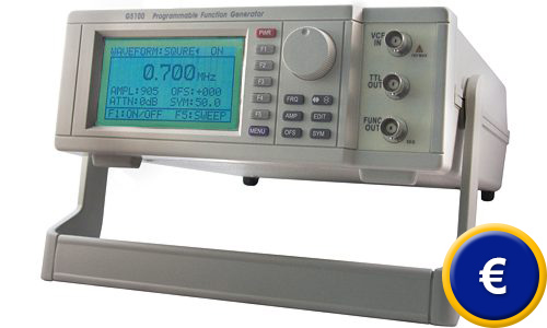 Der Funktionsgenerator PCE-G 5100