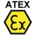 Dieses Gasmessgerät ist nach der AZEX-Norm zugelassen.