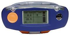 Ozonmessger�t TETRA f�r Ozon in der Draufsicht / LCD-Display