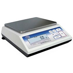Feinwaage PCE-LSM 6000 mit rechteckiger Wägeplatte