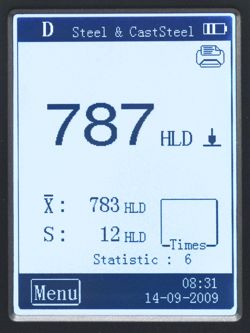 Interface hardness tester/Härtprüfgerät/PCE 2900 hardness