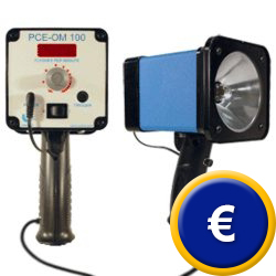 Handstroboskop PCE-OM 100 mit 230V Netzbetrieb
