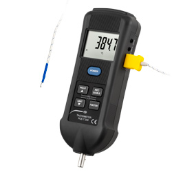 Thermoelementenanschluss bei dem Handtachometer PCE-T 240