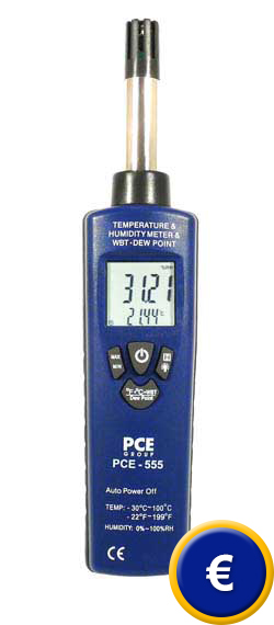 Thermo-Hygrometer mit Taupunkt-Berechung