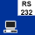 Mnzwaage PCE-CBS: RS-232-Schnittstelle zur Datenbertragung.