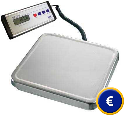 Industriewaage PCE-PB Serie mit Edelstahlplattform