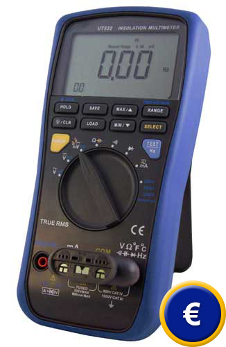 Das Isolations-Multimeter PCE-UT 532
