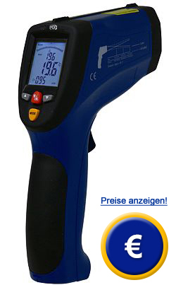 Infrarotthermomerter mit Kreuzlaser PCE-891 / 892