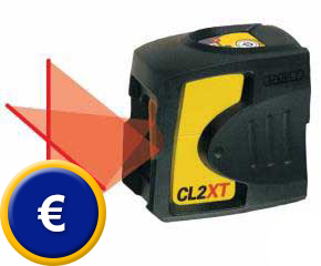Kreuzlaser ST-CL2 XT f�r den Innenbereich und Aussenbereich