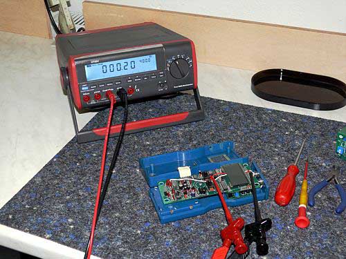 Anwendungsbeispiel zum Labormultimeter