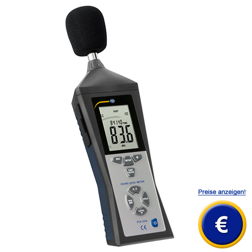 Weiter zum Lärmmessgerät PCE-322A