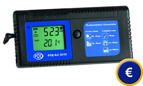 Luftqualit�tsmesser PCE-AC 3000