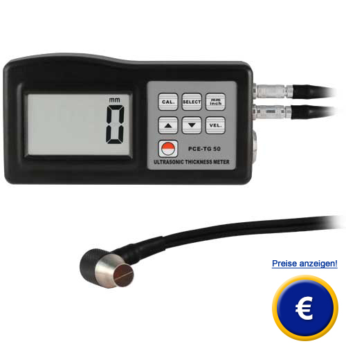 Materialdickenmessgerät PCE-TG 50