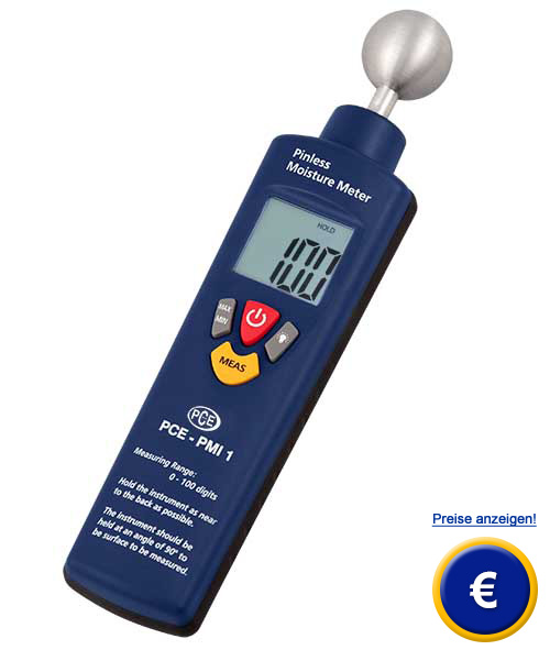 Materialfeuchtemessger�t f�r zerst�rungsfreie Messungen