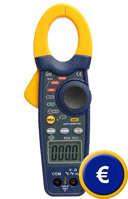 Messzange PCE-DC 4 bis 1000 Ampere