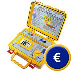 Das hochgenaue Milliohm - Meter PCE-MO 2002 im gedichtetem Geh�use