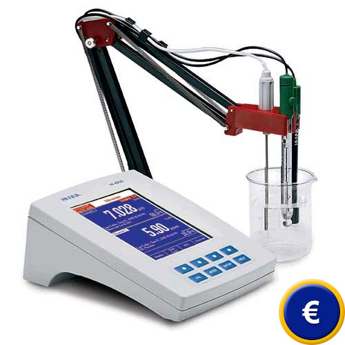 Das Multi-Labor pH-Meter mit EkektrodenHalter