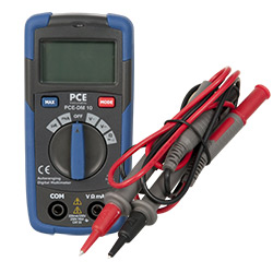Das Multimeter f�r Anf�nger PCE-DM 10: Lieferumfang
