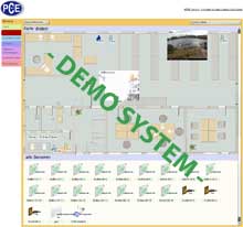 Live Demo des PCE Überwachungssystems PCE-IMS 1