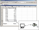 Software f�r den Feuchtegehaltsmesser