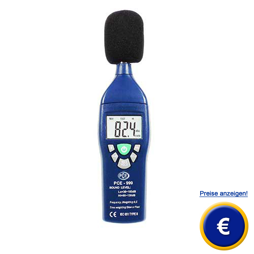Schallpegelmesser PCE-999