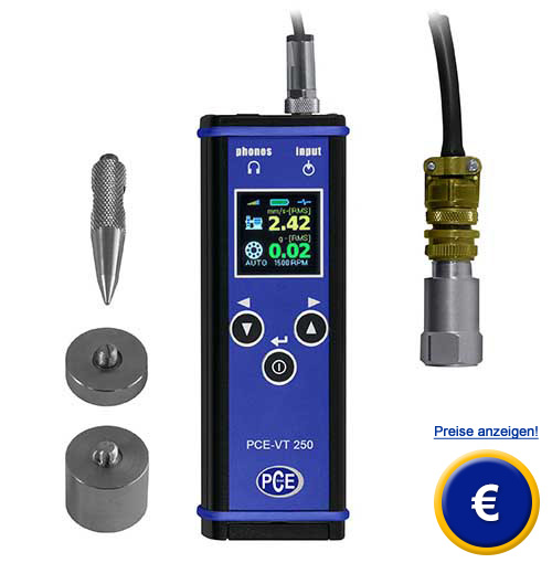 Schwingungsanalysator PCE-VT 250