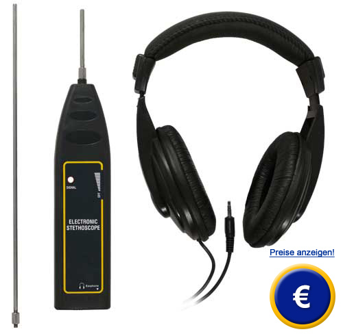 �berwachen Sie auch Ihre Anlagen und Maschinen mit dem Stethoskop PCE-S 41