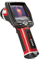 Thermographiekamera PCE-TC 3 im Vergleich mit dem Wettbewerb: Hier Flir Infracam.