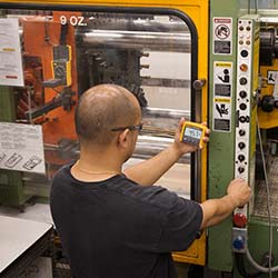 TRMS Multimeter FLUKE 233 hinter Schutzglas