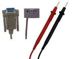 Messleitungen und das Datenkabel zum TRMS-Multimeter PCE-UT 61D