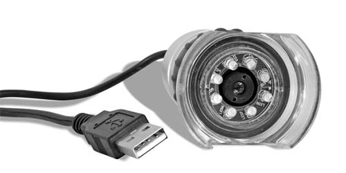 Hier sehen Sie die LED Objektbeleuchtung vom USB Handmikroskopusb 1,3 MP 52-81000