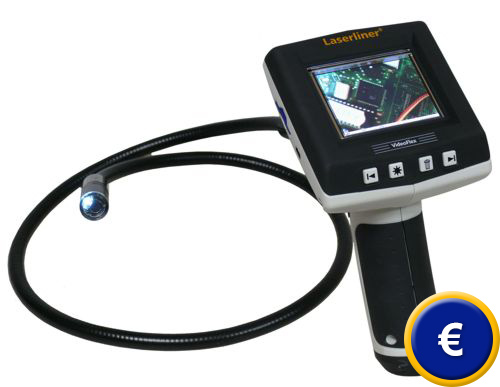 Flexibles Videoendoskop mit LCD-Monitor und Speicherfunktion