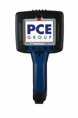R�ckansicht der W�rmekamera PCE-TC 3
