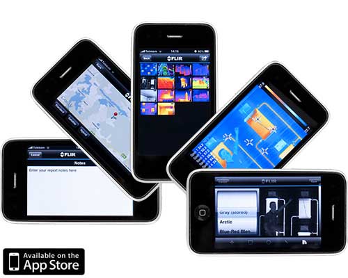 Wrmemessgert FLIR E-Serie APP