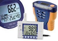 CO2-Gasmessgerte, CO2-Gassensoren und CO2-Gaswarnanlagen